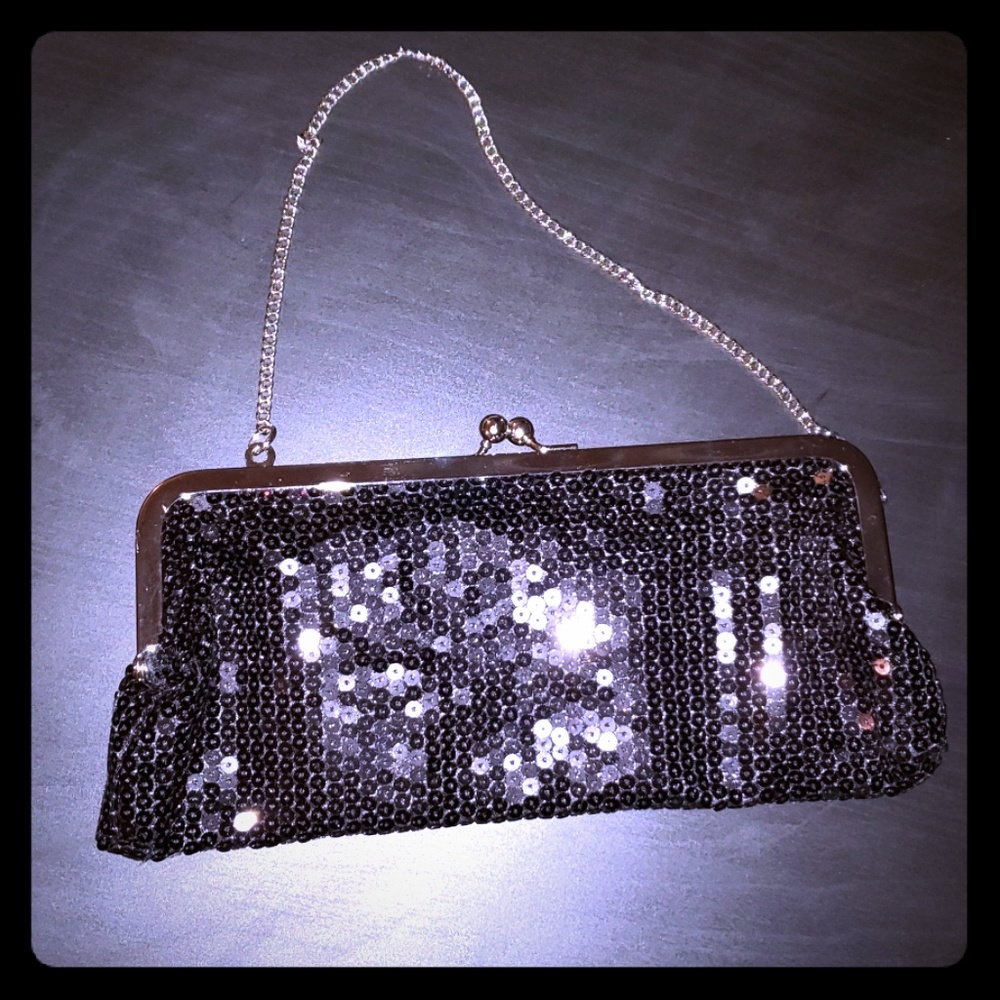Evening Dress Sequined Clutch